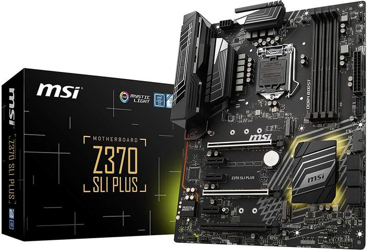 MSI Z370 SLI Plus (LGA 1151, Intel Z370, ATX)