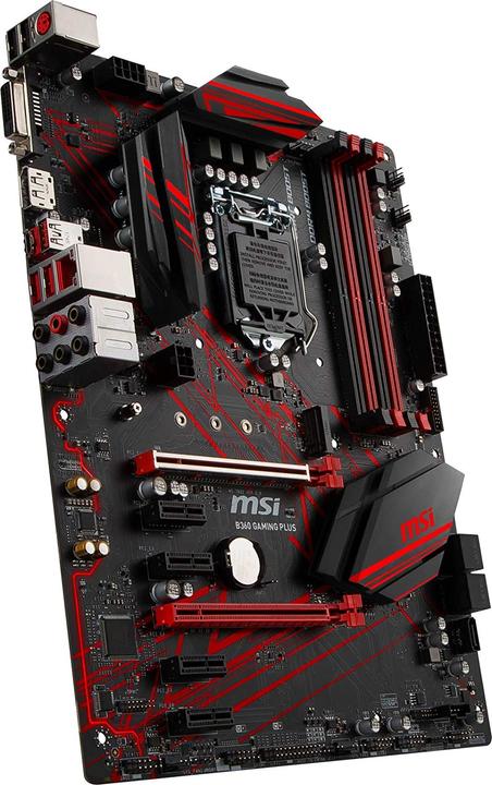 Produktbild MSI B360 Gaming Plus (LGA 1151, Intel B360, ATX)