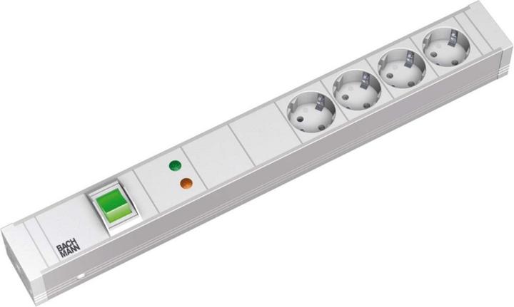 Actual product image Bachmann Power Distribution Unit Aluminum (4 x, CEE 7/3, 2 m)