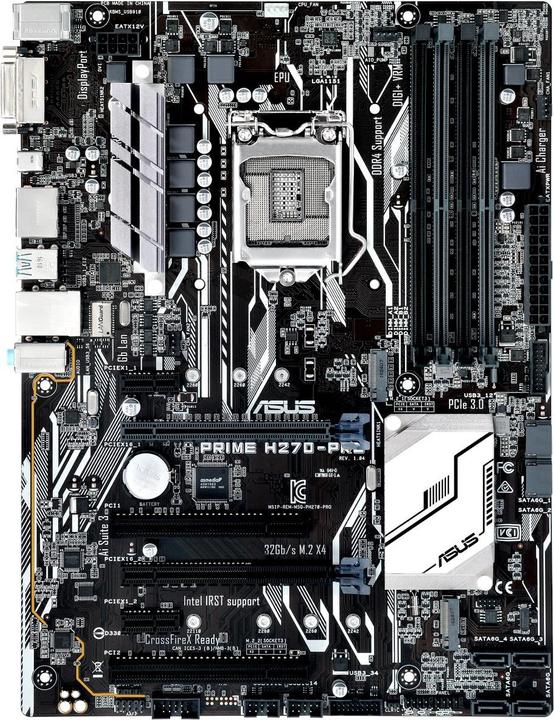 ASUS Prime H270-Pro (LGA 1151, Intel H270, ATX)
