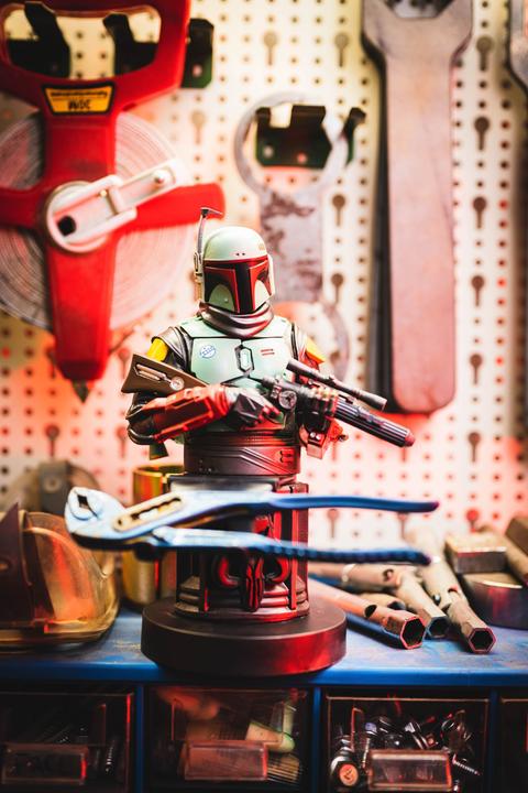 Image du produit Activision Cable Guy Star Wars Mandalorian : Boba Fett 20 cm (Xbox 360, Xbox One S, Xbox Series X, PC, Mac, Switch, PS4, PS5)