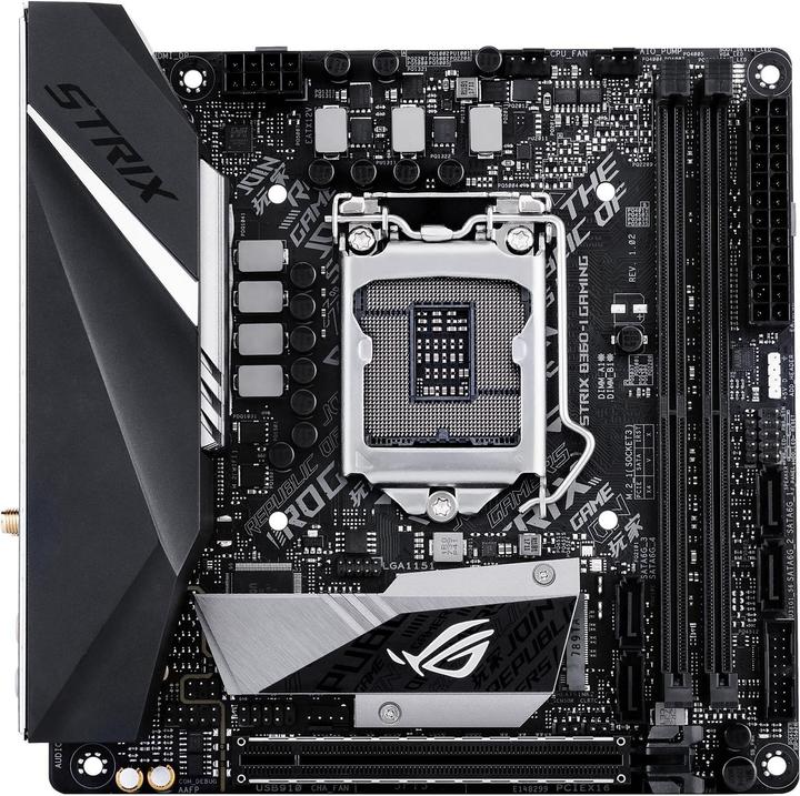 Produktbild ASUS ROG Strix B360-I Gaming (LGA 1151, Intel B360, Mini-ITX)