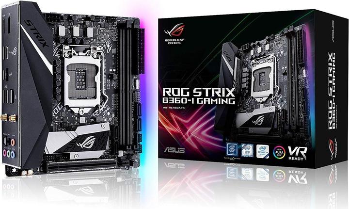 Produktbild ASUS ROG Strix B360-I Gaming (LGA 1151, Intel B360, Mini-ITX)