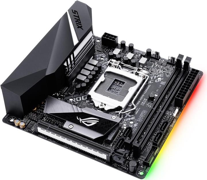 Produktbild ASUS ROG Strix H370-I Gaming (LGA 1151, Intel H370, Mini-ITX)