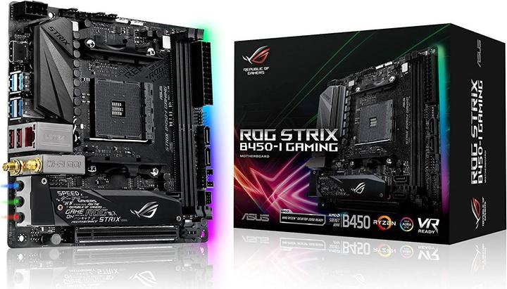 ASUS ROG Strix B450-I Gaming (AM4, AMD B450, Mini-ITX)