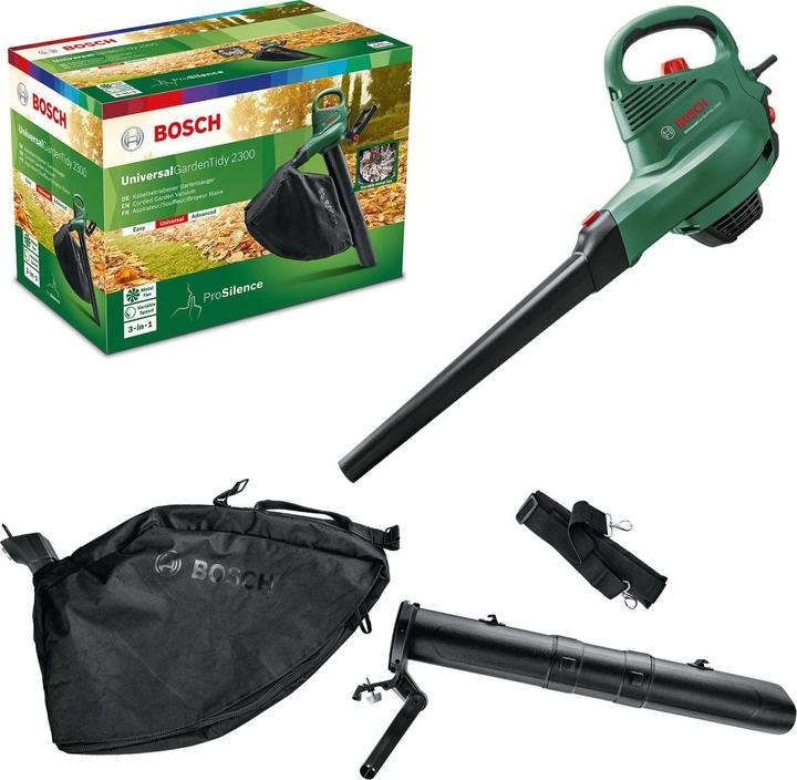 Produktbild Bosch Home & Garden Gartensauger UniversalGardenTidy 2300 (Netzbetrieb, Laubsauger, Laubbläser, Laubsauger-& bläser)