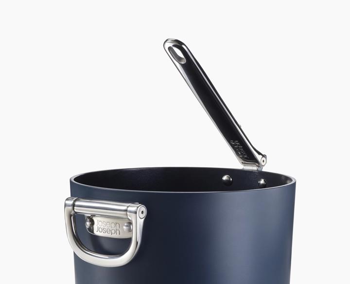 Image du produit Joseph Joseph Space Casserole à manche pliable avec couvercle D23cm (23 cm, Casserole à manche, Aluminium)