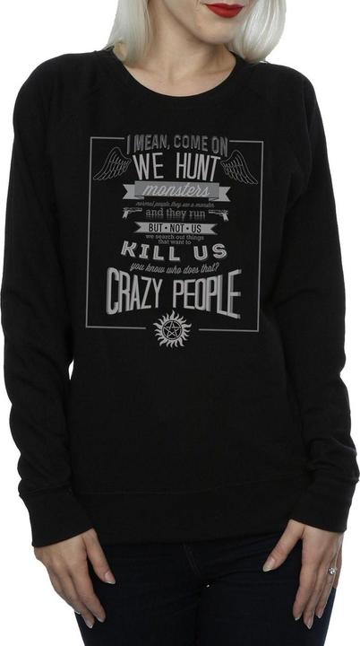 Immagine prodotto Supernatural Crazy People Felpa Donna (XL)