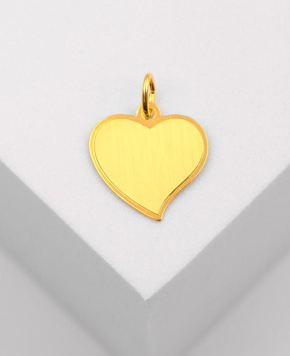 Actual product image Muau Heart (750/18K yellow gold)