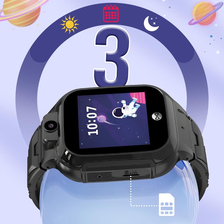 Image du produit Forever smartwatch GPS WiFi Kids See Me! 3 KW-320 noir