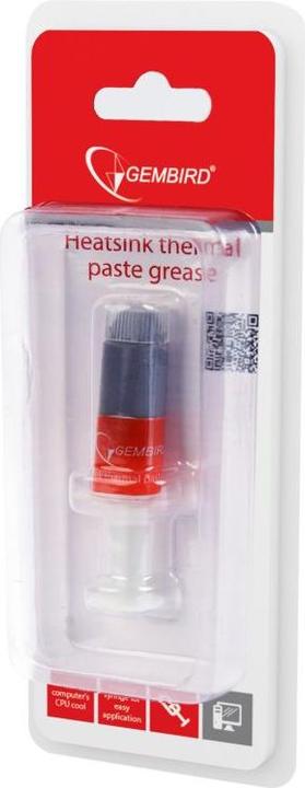 Immagine prodotto Gembird TG-G1.pasta conduttrice di calore /m-K (4.50 W/m K, 1.50 g)