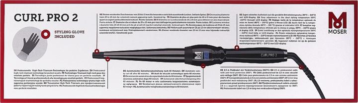 Produktbild Moser Profi-Lockenstab konisch Titanium 4437 CurlPro2 Conical (13 mm, 14 mm, 15 mm, 16 mm, 17 mm, 18 mm, 19 mm, 20 mm, 21 mm, 22 mm, 23 mm, 24 mm, 25 mm)