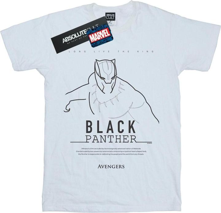 Produktbild Black Panther Long Live The King TShirt (M)
