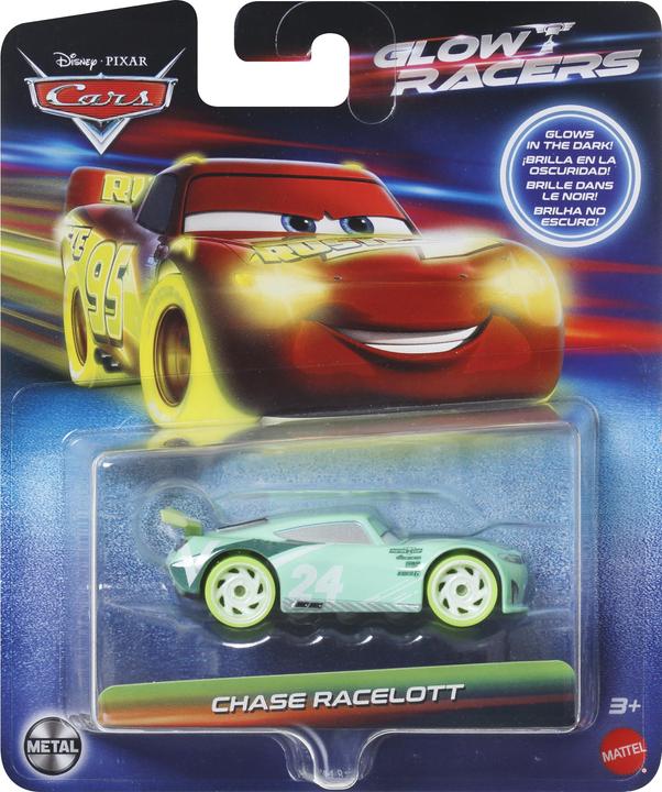 Produktbild Mattel Disney Pixar Cars Glow Racers Chase Racelott