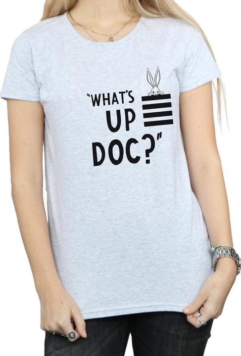 Image du produit Looney Tunes - T-shirt BUGS BUNNY WHAT'S UP DOC STRIPES - Femme (XL)