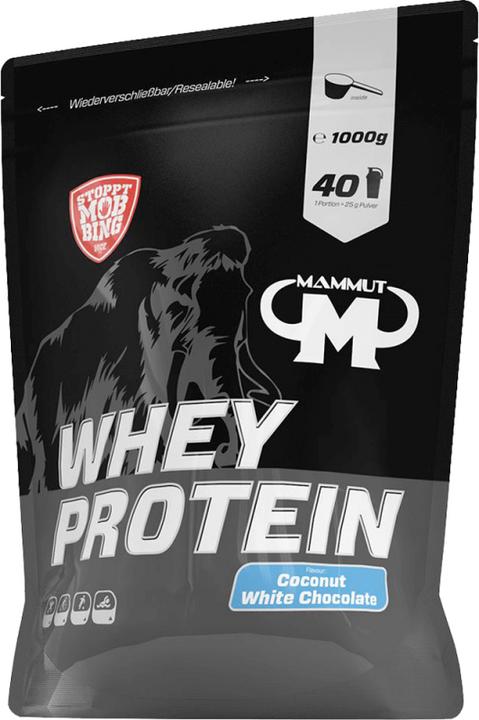 Actual product image Mammut Whey Protein (Coconut White Chocolate, 1 pcs., 1000 g)