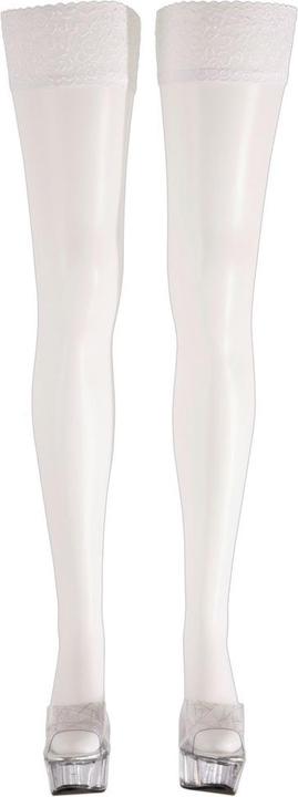 Immagine prodotto Cottelli Collection Calze con pizzo bianco (M)