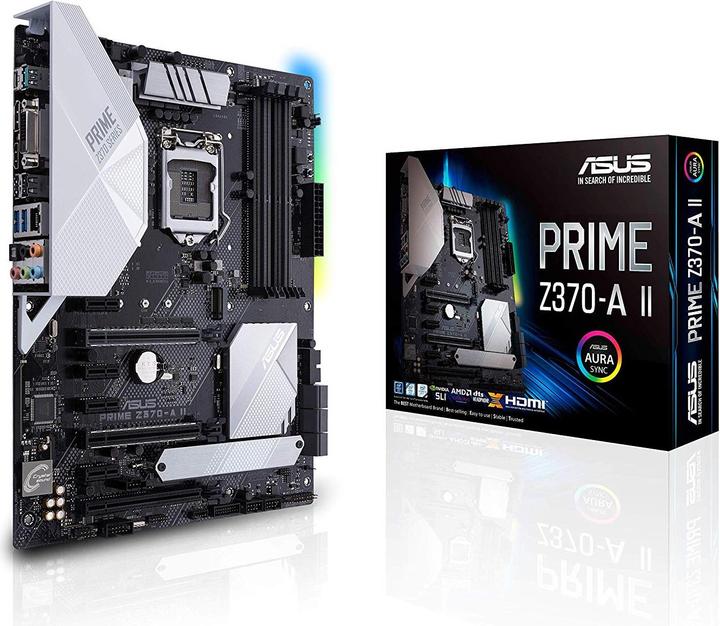 Produktbild ASUS Prime Z370-A II (LGA 1151, Intel Z370, ATX)