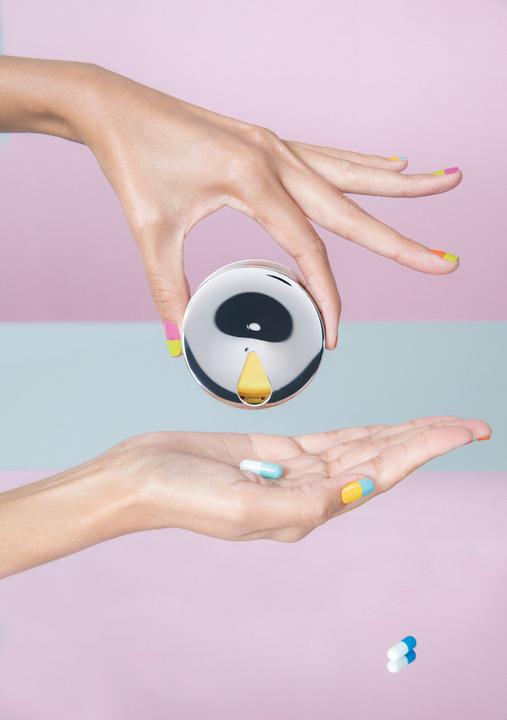 Actual product image Alessi Yoyo pillbox