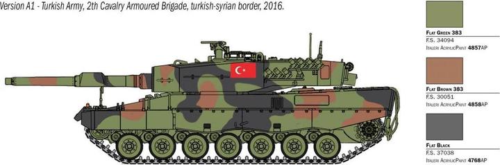 Actual product image Italeri Leopard 2A4