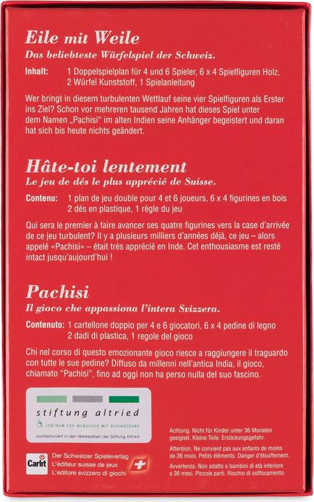Produktbild Carlit Eile mit Weile (Deutsch, Französisch, Italienisch)