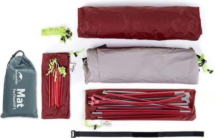 Immagine prodotto Naturehike NH17T001T Tenda Cloud Up 2 per 2 personeGrigio (Tenda, 1.80 kg, 2 persone)