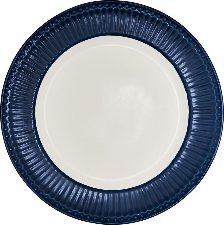 Actual product image Greengate Alice dinner plate dark blue 25.6 cm (1 x)