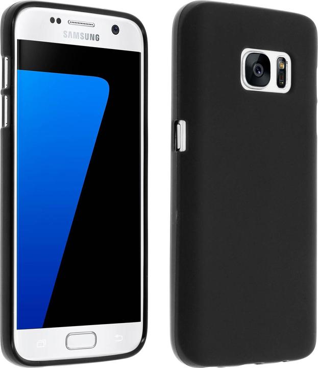 Immagine prodotto Avizar Custodia protettiva in silicone nero infrangibile per Samsung Galaxy S7 (Samsung Galaxy S7)