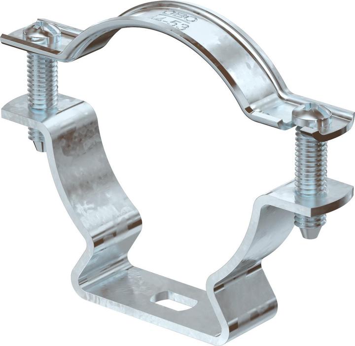 Immagine prodotto OBO Bettermann ASL 733 53 FT Morsetto distanziatore con foro oblungo 44-53mm St FT 1362734