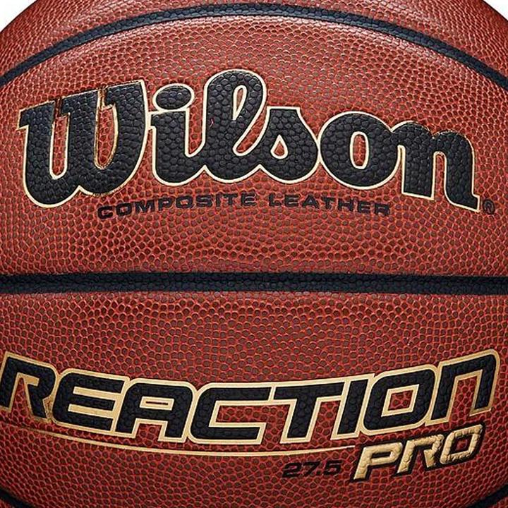 Actual product image Wilson Reaction Pro Leather Basketball
