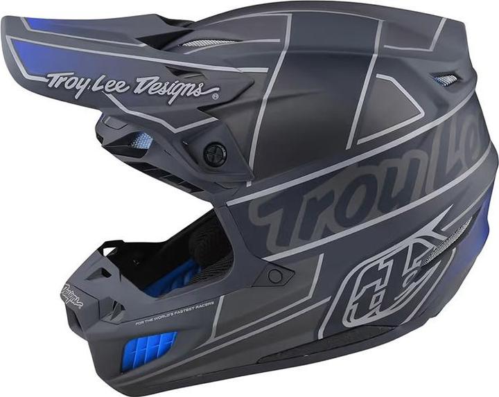 Troy Lee Designs SE5 ECE Composite MIPS Helmet, Team, gray (56 cm)