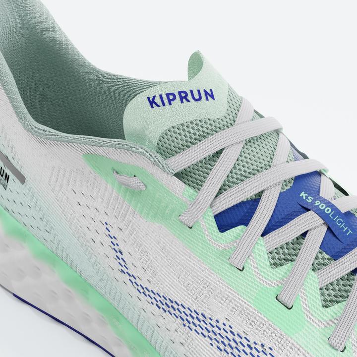 Produktbild Kiprun KS900 Light Men's running shoes - White/Green (45)