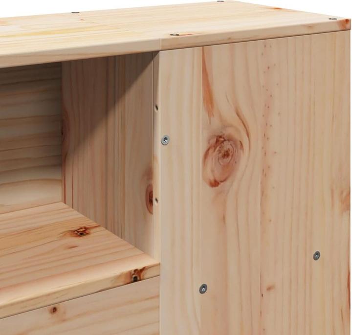 Image du produit VidaXL Tête de lit Tête de lit avec espace de rangement 180cm en pin massif