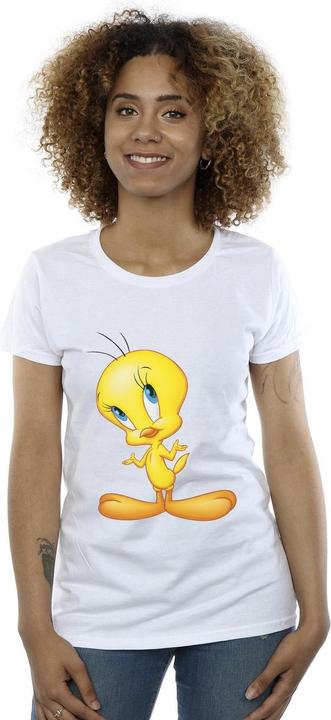 Actual product image Looney Tunes Womens/Ladies Tweety Standing Cotton T-Shirt (XL)