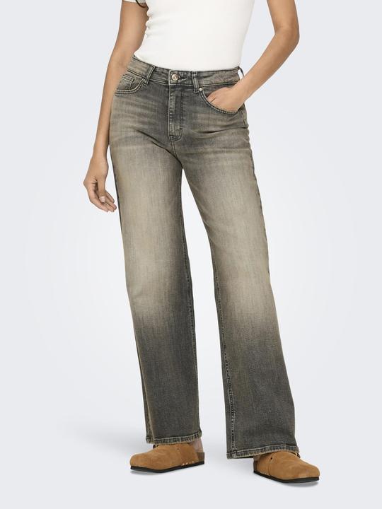 Produktbild Only ONLJUICY Hohe Taille Weiter Beinschnitt Jeans Jeans mit weitem Bein (27)