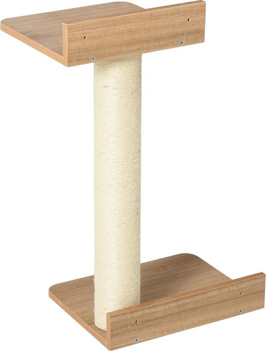 Produktbild PawHut Kratzstange zur Wandmontage (63 cm, Natur)