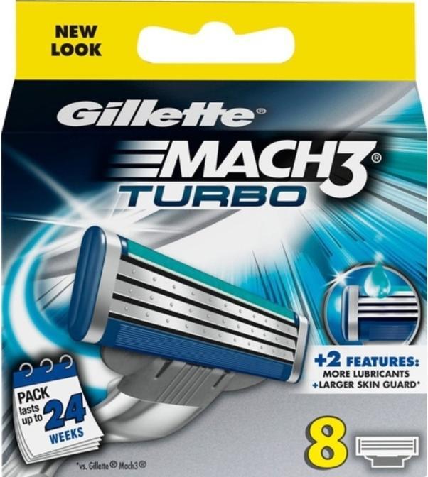 Gillette Mach3 Turbo (8 x)