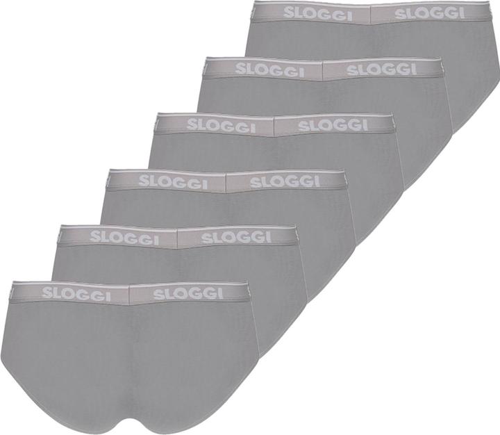 Image du produit Sloggi Boxer casual moulant homme GO ABC Midi 6P - 11669 (XXL, paquet de 6)