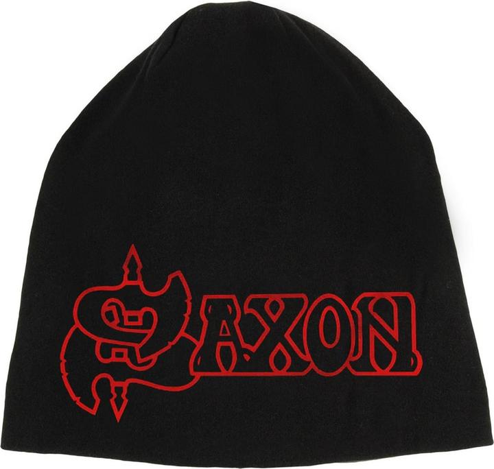 Actual product image Saxon Unisex Adult Logo & Eagle Beanie (One size)