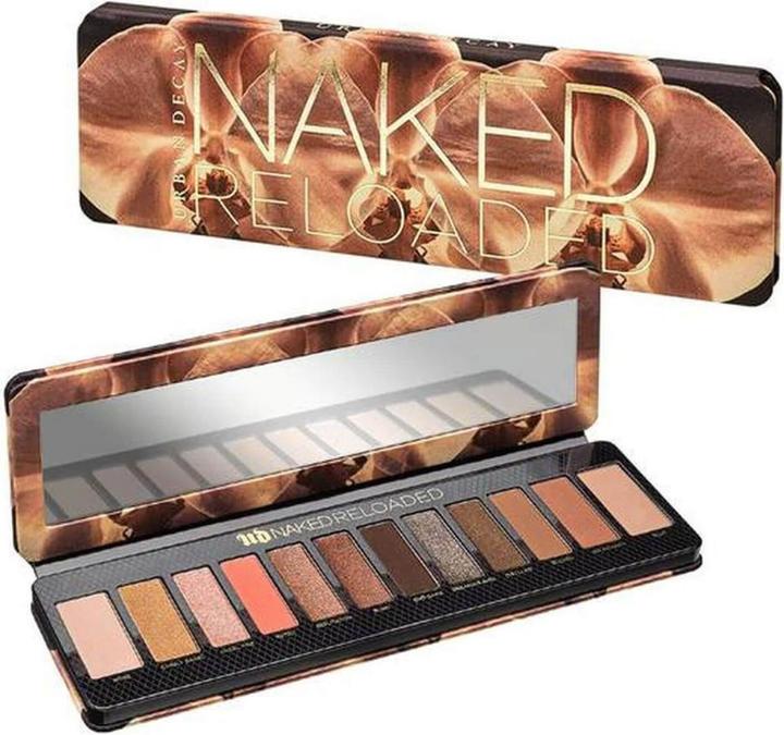 Actual product image Urban Decay Naked Reloaded (Brown, Bronze, Grey, Nude, Peach, Rose, Black, Taupe)