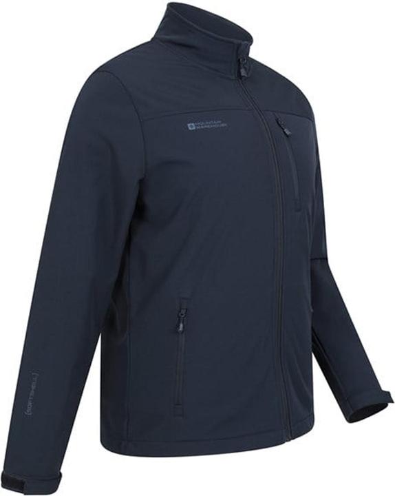 Actual product image Mountain Warehouse Mens Grasmere Soft Shell Jacket (S)