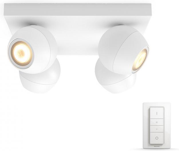 Actual product image Philips Hue Buckram Base (1000 lm, GU10)