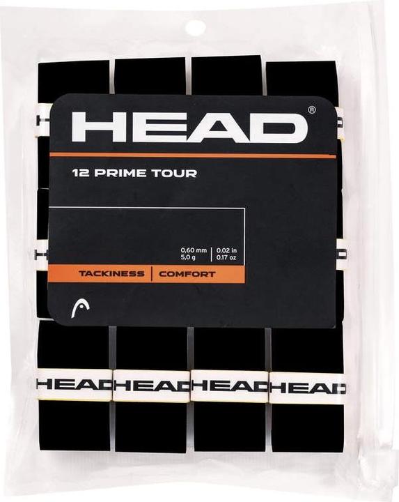 Head Prime Tour Overgrip 12er Pack schwarz