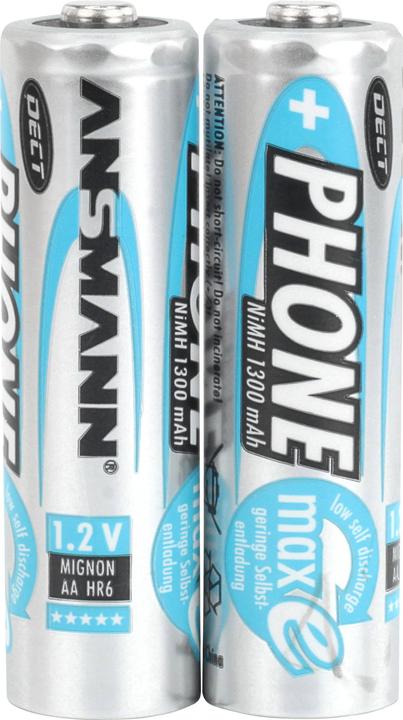 Actual product image Ansmann AA (2 pcs., AA, 1300 mAh)