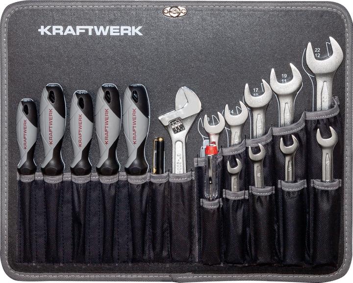Produktbild Kraftwerk B147 Profi-Werkzeugkoffer inkl. Makita Bohrschrauber (100 Teile)
