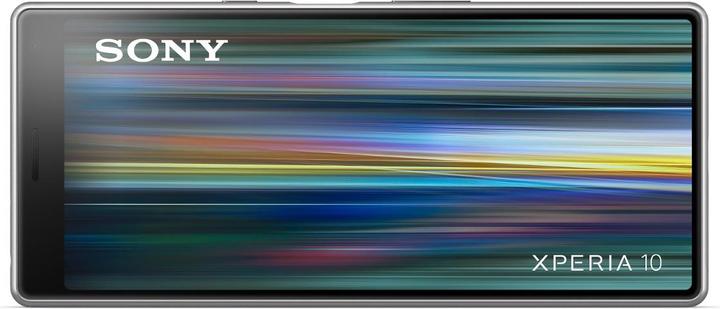 Produktbild Sony Xperia 10 (64 GB, Silver, 6", Hybrid Dual SIM, 13 Mpx, 4G)