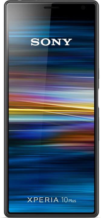 Image du produit Sony Xperia 10 Plus (64 Go, Noir, 6.50", Double SIM hybride, 12 Mpx, 4G)