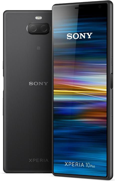 Sony Xperia 10 Plus (64 Go, Noir, 6.50", Double SIM hybride, 12 Mpx, 4G)