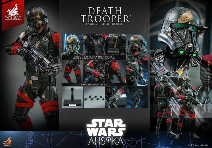 Image du produit Hot Toys Star Wars: Ahsoka Television Masterpiece Actionfigur 1/6 Death Trooper Exclusive 31 cm