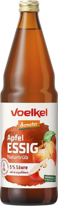 Völkel Apple cider vinegar naturally cloudy (750 ml)